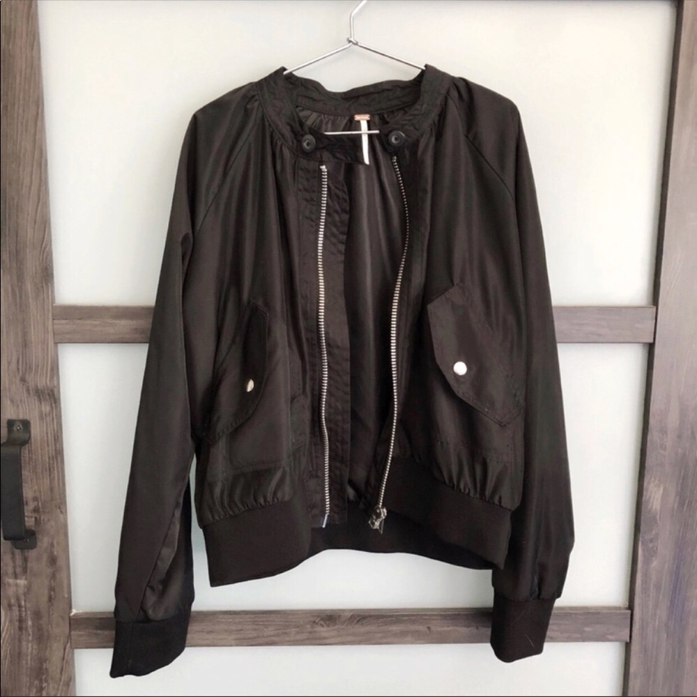 Free People Bomber Jacket